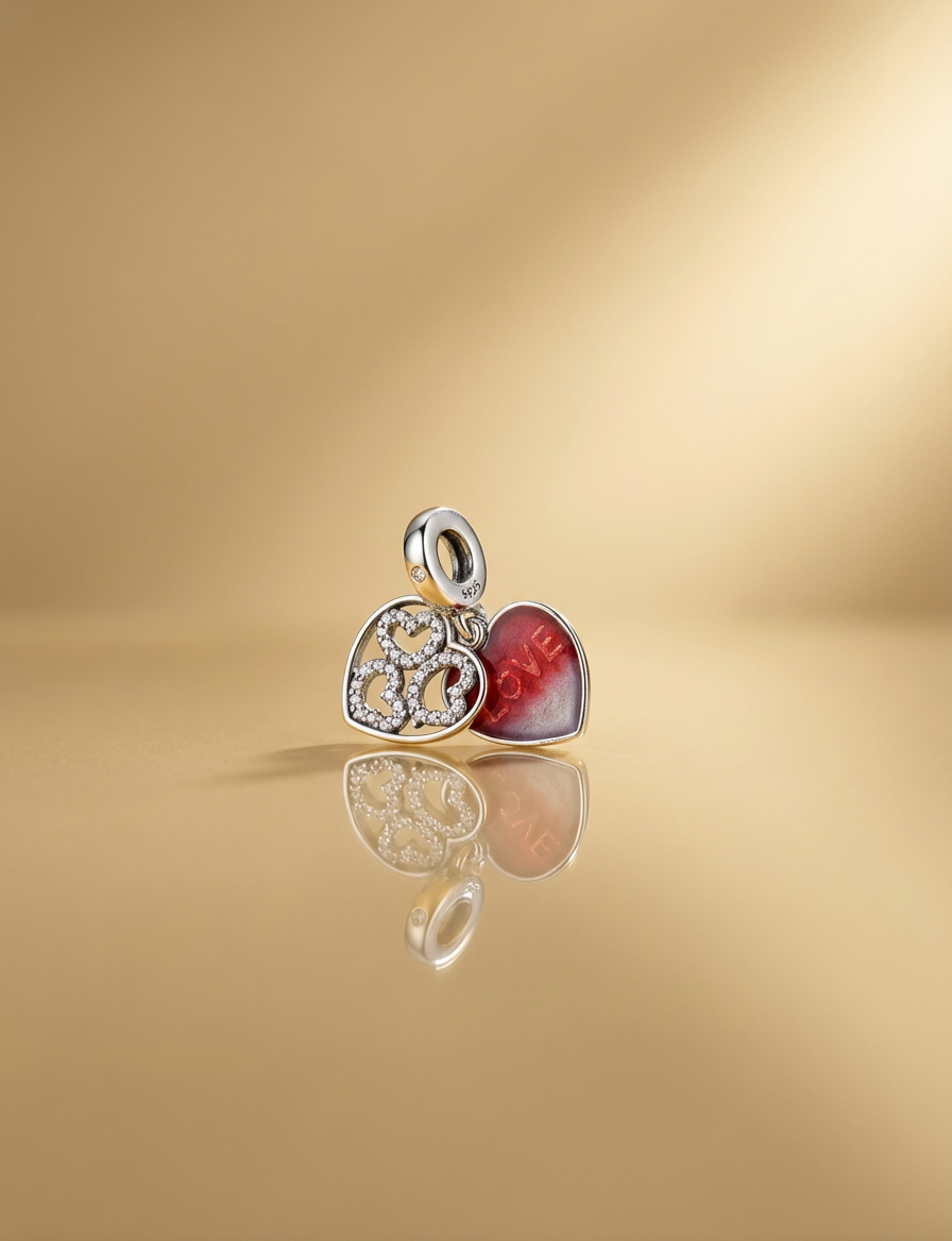 Heart charm