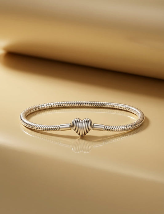 Silver plated bracelet